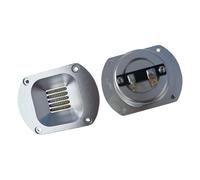 Uqezagpa Premium Pneumatic Tweeter Loudspeaker Horn 74mm for Audiophiles Set Home Theater Tweeter Replacement