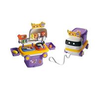 Uqezagpa Pretend Play Kitchen Makeup Set With Toy Vehicle For Early Childhood Learning And Social Interaction Interactive Pretend Play Kitchen And Tool Set