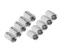 Uqezagpa Professional Metric Short Socket Set 1/4Inch Drives 6 Point Size 4mm to 14mm Wrench Accessory for Repair