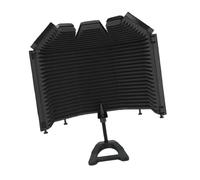 Uqezagpa Professional Microphone Isolation Shield Foldable Mics Cover Enhances Voice Clear Perfect for Musicians Broadcasters Soundproofing Micr Protect