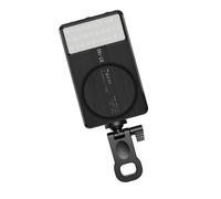 Uqezagpa Professional Mobile Photography Light 160 Beads 95 CRI Attractive Mount 10% Increase Dimming For Makeup Tutorial Enlarge Meeting Cold Shoe Mount Fill Light