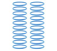 Uqezagpa Professional Rubber Rings for BETA58A / 87A Microphones for Musicians Engineers Blue Rubber Covers