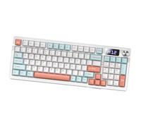 Uqezagpa Programmable Interconnected Keyset With Monochromatic LED Screen Against Ignoring Technology And Loyal Capacity Call Audiovisual Knob Mechanical Keyset