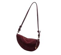 Uqezagpa PU Armpit Bag For Women Spacious Crossbody Shoulde Bags With Adjustable Strap For Short Trips And Outdoor Adventures Stylish Social Gathering Bag