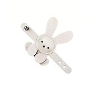 Uqezagpa Purse Charms For Handbags Backpack Accessories Bunnies Shaped Keychain Keyring Leather Bag Charm Lovely Charm Gift Leather Charms For Car Keys