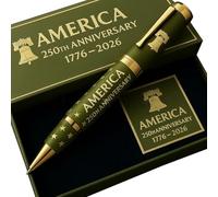 Uqezagpa Quick-drying Smooth Writing Pen Refillables Anniversary Gel Commemorating 250 Years of Americans During Extended Use Quick-drying Smooth Writing