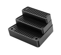 Uqezagpa Quick Neat Puss Trash Mat 3 Rank Plan ABS Substance Not Slip Base Security Reduces Following Modern Look Trash Control