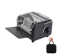 Uqezagpa Rapid Heating Camping Heaters Portable Folding Design Storage Bag Adjustable Temperatures Control for Outdoor Cooking Folding Camping Heaters