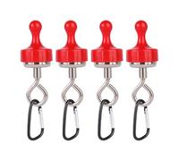Uqezagpa Rare Earths Tent Hook Waterproofed Camping Light Clip Mountaineering Equipment for Skylights Tents Strong Hook