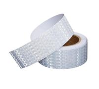 Uqezagpa Reflective Tapes Self-Adhesive Reflector Tape High Intensity Reflectors Sticker For Bike Vehicle Motorcycle PVC Reflective