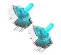 Uqezagpa Replacement 3D Analog Stick for Controller JS16 TMR Thumb Sticks Electromagnetic Tunnel Resistance Thumbstick Hall Effect Joystick TMR Thumb Sticks Replacement Analog Stick Electromagnetic