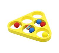 Uqezagpa Rings Throw Pool Game Toy EVA Floating Foam With Balls For Kids Adults Water Sport Outdoor Speed Agility Practice Game Pool Toy
