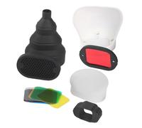 Uqezagpa Rubber Magnetic Base for Camera Flashlights Precise Light Control Enhances Photography for Various
