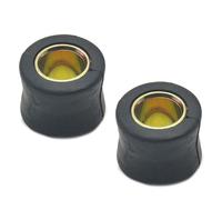 Uqezagpa Rubber & Metal Front & Rear Suspension Bushings Shock Absorb Liners Simple Installs For Electric Bikes Motorcycles Electric Scooter Suspension Set