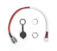 Uqezagpa Safe Charging Connector with Integrated Short Circuits Brakes Signals Transmission and Automatic Disconnects Scooter Battery Charging Port