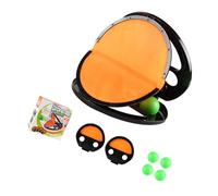 Uqezagpa Safe Soft Reaction Ball Set for Table Tennis Practice Coordination Development Home School Use Portable Family Teamwork Sports Toy