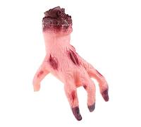 Uqezagpa Scary Moving Hand Prank Props Running Hand Voice Control Electric Toy Moving For Doll Horror De Halloween Horror Props