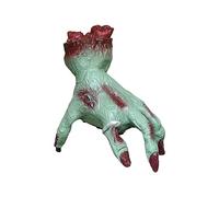 Uqezagpa Scary Moving Hand Prank Props Running Hand Voice Control Electric Toy Moving For Doll Horror De Halloween Horror Props