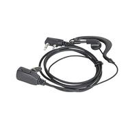 Uqezagpa Shaped Ear Hook Microphone Form Earpiece Hands Frees For Efficient On Site Coordination For UV5R & BF888S Adjustable Ear Hook