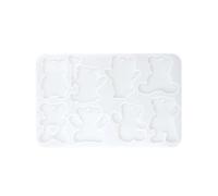 Uqezagpa Silicone Bear Eggs Pendant Mold Sturdy Bear Eggs Pendant Silicone For Home Or Studio Jewelry Activities Jewelry Designers