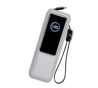 Uqezagpa Silicone Case for 25000mAh 165W Portable Charging Protective Case Travel Carrying Case Card Storage