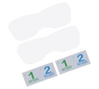 Uqezagpa Simple Install Lens Cover Goggles Soft TPU Quick Setup Tool-Free Travel Protectors