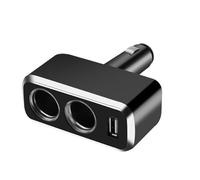 Uqezagpa Single USB Port Car Charing Adapter 90 Degree Freely Rotating 80W 3.1A Vehicles Power Distributor for Mobile