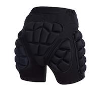 Uqezagpa Skiing Protective Padded Shorts 3D Protections Hip Butt Protective Shorts Crash Pad for Ski Snowboard Skateboarding