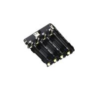 Uqezagpa Small 4Way 18650 Battery Holder Compatibility With Development Boards For Project Battery Storage Case Box Robotics Power Supply