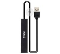 Uqezagpa Small Aquarium Heating Rod Fish Tanks Aquarium Heater Thermostat Heater Saltwater/Freshwater USB Charging Controller Adjustable Controller