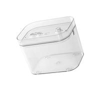 Uqezagpa Small Clear Desktop Aquarium with USB Pumps for Home Office Decoration Easy Maintenance Fishtank