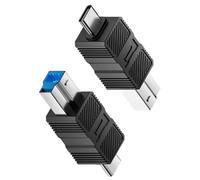 Uqezagpa Small Size USB3.0 B Printer Cable Adapter For Instantly Device Connection Practical USB3.0 Connector USB Hard Drive Connector