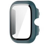 Uqezagpa Smartwatch Cover, Shock Case and Glass Protector, Various Models Shockproof Cover with Tempered Glass Protector for Full Body and Touch Sensitivity Compatible