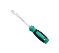 Uqezagpa Socket Wrenches Screwdriver Hexagonal Nut Screwdriver Nutdriver for Professional Steel Constructions Tool