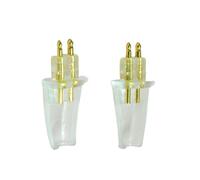 Uqezagpa Solid Plug Male Sound With High Conductivity For TH900 MKII TH600 TH909 Headsets Repair Part Headphone Cable Adapter