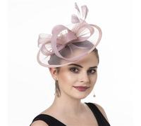 Uqezagpa Sophisticated Fascinator Feathered Headwear For Adults Soft Headpiece Great For Themed Parties Fashion Styling Accessories Horse Racing Event Headpiece