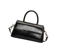 Uqezagpa SophisticatedCrossbody Bag With Adjustable Strap Practical PU Leather Shoulder Handba For Work Shopping And Social Event Office Satchel