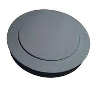 Uqezagpa Soundproof Speakers Baffle Door Speakers Fast Rings Bass Door Trim Sound Insulation Rings 6.5" Enhancer Car Sound Deadening