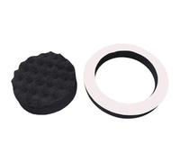Uqezagpa Soundproof Speakers Baffle Door Speakers Fast Rings Bass Door Trim Sound Insulation Rings 6.5" Enhancer Car Sound Deadening