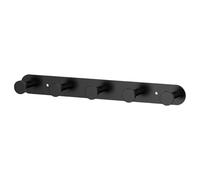 Uqezagpa Space Efficient Stainless Steel Wall Rack Multiple Hanger Organiser for Hanging Coat Towels Hats Keys Wall Mounted Coat Hanger