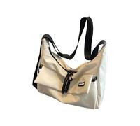 Uqezagpa Spacious Unisex Crossbody Bag Japanese College Student Shoulder With Adjustable Strap For Work And Travel Multipurpose Crossbody