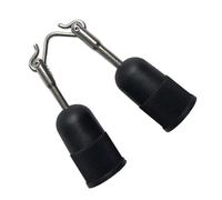 Uqezagpa Spearfishing V Arm Replacement Part With Nut Compatibility Corrosions Proof Construction European Design Spearfishing Accessories