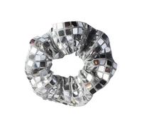 Uqezagpa Square Sequins Elastics Hair Tie Fashionable Hair Band Comfortable Hair Rope Versatiles Hair