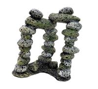Uqezagpa Stacked Stone for Fishtanks Aquariums Landscaping Succulents Plant Ornament Shelter Figurine Aquariums