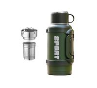 Uqezagpa Stainless Steel Heat Retention Water Bottle Extended Warmth Security for Adventures Temperature Retention Glass