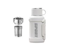 Uqezagpa Stainless Steel Heat Retention Water Bottle Extended Warmth Security for Adventures Temperature Retention Glass