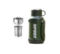 Uqezagpa Stainless Steel Heat Retention Water Bottle Extended Warmth Security for Adventures Temperature Retention Glass