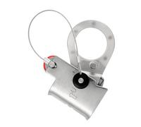 Uqezagpa Stainless Steel Rope Grab Device Rope Grab Auto Locking Arrest Ascenders For Construction And Maintenance Professional Regulable Grabbing Device