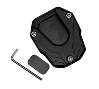Uqezagpa Stand Extension Pad Aluminum Extension Plate Motorcycle Accessories Kickstand Foot Side Stand Enlarger Pad Plate Motorcycle Accessory For Parking Stability