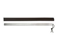 Uqezagpa Steel Rulers 5mm Thick Accuracy Measuring Tool Strong Metal Rulers Clear Scale for Engineers Architects &